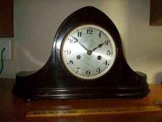 1925 Metzner & Co.  Constantia German 8 Day Art Deco Clock,  Ex.  Rare