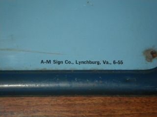 6 - 55 America ' s Finest Anthracite BLUE COAL Advertising Metal Embossed Litho Sign 3