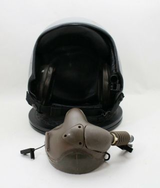 Us Hgu - 35/p Pilot Flight Helmet With Oxygen Mask 007 - 3754