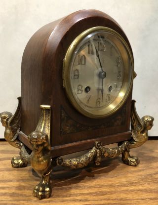 Chelsea Boston Mantle Clock With Ships Gong