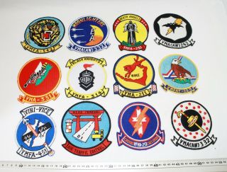 Us Vmfa Vma Vmfat Navy Pilot Flight Squadron Patches 007 - 3743