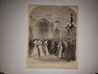 General Ulysses S.  Grant Civil War Fifth Avenue Hotel Nyc 1865 Hw Sketch Rare