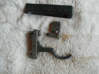Ww2 German Marked K98 8mm Mauser Matching Parts Set Eagle 63 S/42 Safety Trigger