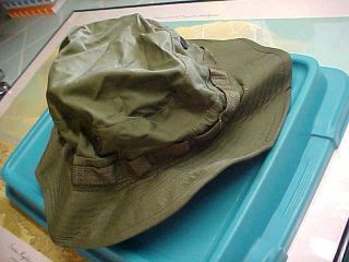 Us Military Issue Usmc Army Post Vietnam Era Jungle Boonie Hat Og107 Size 7 1/2