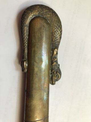 Civil War Era Naval Sword Scabbard Drag Screw Type 3