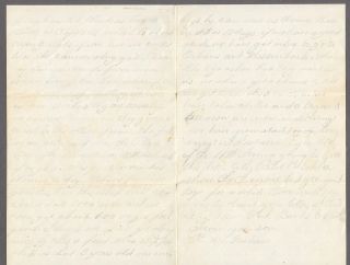 Civil War Soldier Letter Rufas M Graham,  50th Mass,  On Board Niagara 12/15/62 2
