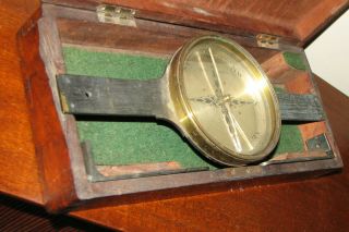 Early 19th Century 13” Surveyor’s Compass by R.  B.  Bate,  London 12