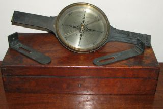 Early 19th Century 13” Surveyor’s Compass by R.  B.  Bate,  London 5