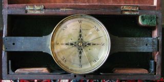 Early 19th Century 13” Surveyor’s Compass by R.  B.  Bate,  London 6