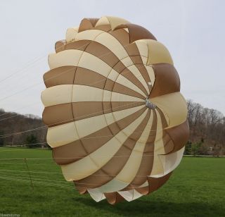 National Phantom 26ft Round reserve skydiving parachute canopy 2