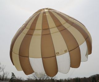 National Phantom 26ft Round reserve skydiving parachute canopy 3