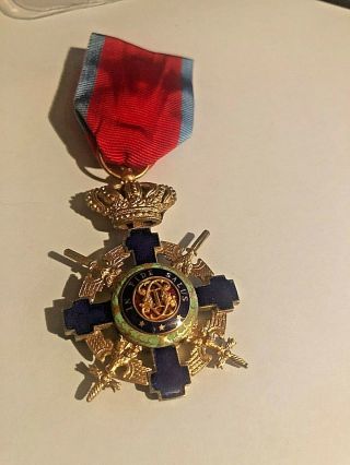 Romania Kingdom Medal Order Of The Star Of Romania Knight Class,  Iv Class