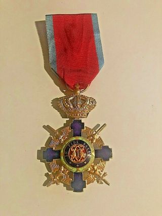 Romania Kingdom Medal Order of the Star of Romania knight class,  IV class 2