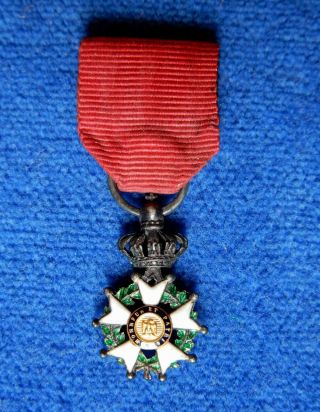 France.  Miniature Of Legion Of Honour,  2nd Empire.  Order.  Medal.  Orden