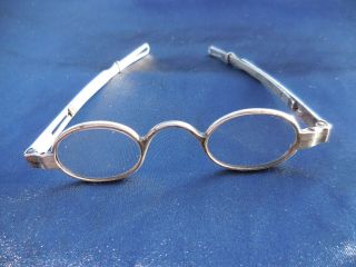 Victorian Mcallister,  Philadelphia Coin Silver Civil War Era Spectacles,  Glasses