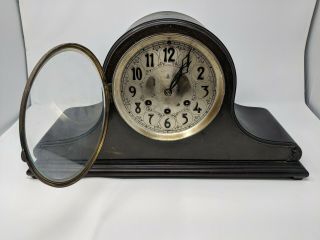 Antique Gustav Becker Mantel Clock P14 Napoleon Hat 3