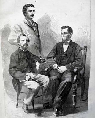Lincoln Print & Sherman Grant Georgia In 16pg 1864 Harpers Weekly Army Potomac