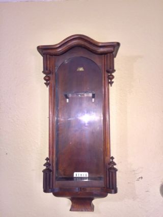 Vienna Weight Regulator Clock Case Only Mid 1800’s Finish
