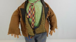 1950s Emmett Kelly 20in Weary Willie Clown Doll Baby Barry Toy NYC Hobo Circus 4