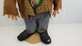 1950s Emmett Kelly 20in Weary Willie Clown Doll Baby Barry Toy NYC Hobo Circus 5