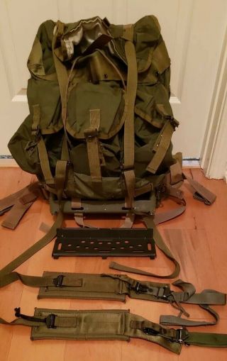 Rare Hsgi Alipad Paired W/ Us Alice Pack And Frame W/ Shelving Attachment