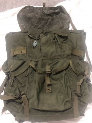 US Military Army Backpack with Metal Frame - Combat Field Alice Pack V 10