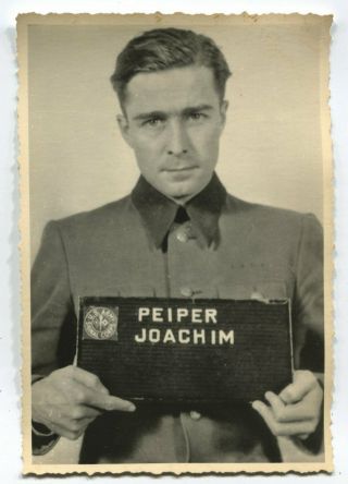 Post - Wwii Photo From Russian Archive: Person Accused At Nuremberg Trial