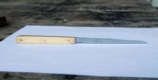 19th Century Antique Tiemann Surgical Amputation Knife 8 - 1/8 " Saw Blade