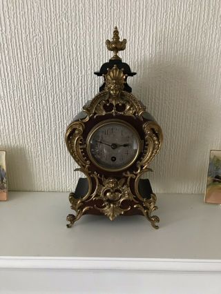 Stunning Lenzkirch Boulle/lantern Timepiece Clock