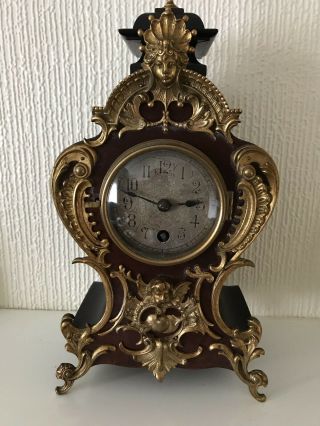 Stunning Lenzkirch Boulle/lantern Timepiece Clock 2