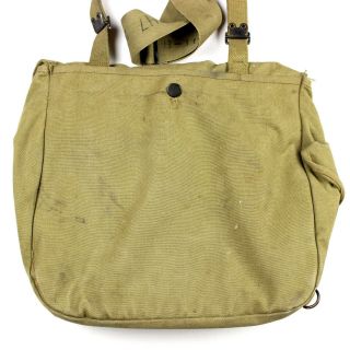 US WW2 M1936 M36 OD3 COTTON MUSETTE BAG BACK PACK IDED MURRAY GOLDBERG 1941 5