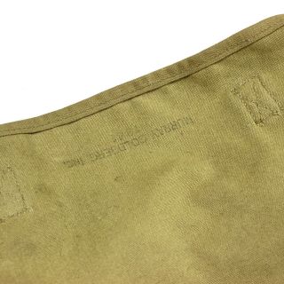 US WW2 M1936 M36 OD3 COTTON MUSETTE BAG BACK PACK IDED MURRAY GOLDBERG 1941 9