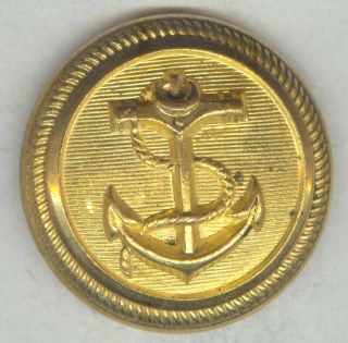Civil War Era US Navy Chief Petty Officer / Junior Officer Coat Button - NA236A 2