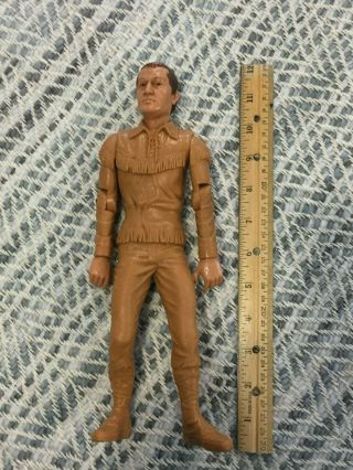 RARE VTG 1960s MARX TOYS Action Figure Johnny West Cowboy Indian Native 11.  5 