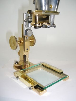 1927 Binocular Antique Microscope Stereoscopic Bausch Lomb Vintage