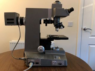 Olympus Vanox Trinoculor Microscope & Altra 20 Digital Camera Usb 2.  0