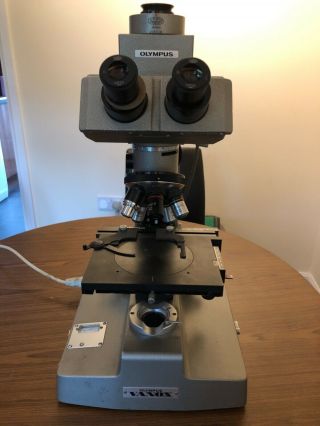 Olympus Vanox Trinoculor Microscope & Altra 20 Digital Camera USB 2.  0 3