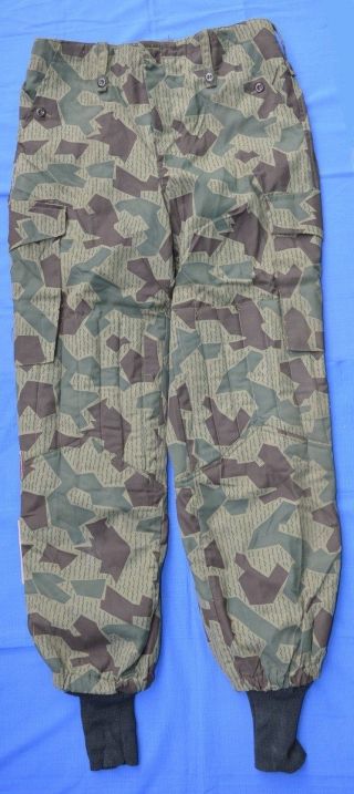 Bulgarian Army Special Forces Paratroopers Camouflage Padded Trousers Pants