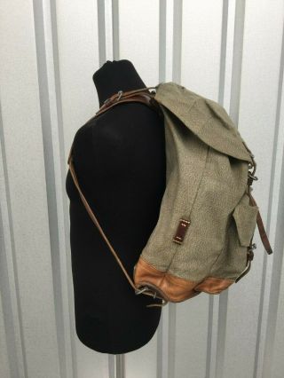 Vtg Swiss Backpack 1960 