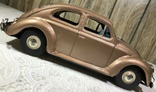 Bandai Volkswagen Vintage Tin Friction Toy Car