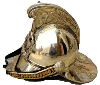 Wwi Imperial Pickelhaube Helmet German Prussian Leather Officer 