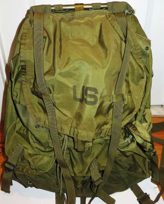 US Army Alice LC - 1 Field Pack Combat Large WITH FRAME 9