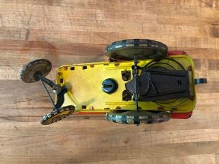 Antique Wind Up Tin Litho Toy GI Joe and His Bouncing Jeep 3