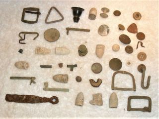 Civil War Relics Dug In The 1970 