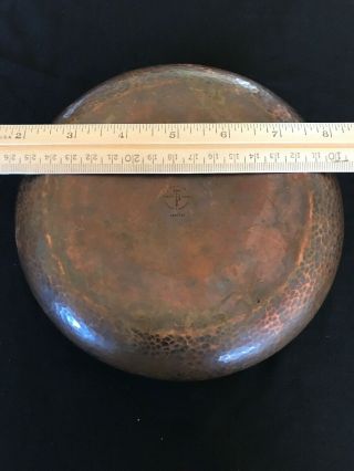 Albert Berry (Berrys) Craft Shop Seattle Hammered Copper Bowl,  Early 1900s 5