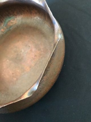 Albert Berry (Berrys) Craft Shop Seattle Hammered Copper Bowl,  Early 1900s 9
