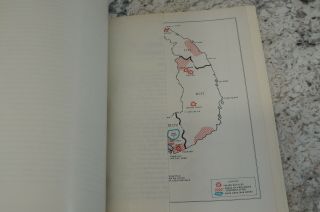 Report on the War in Vietnam 1968 Miliatry Book Manuel w/ Maps 4