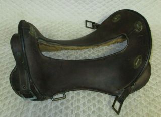 Antique - Mcclellan Army Calvary Saddle - 11 1/2 " Seat - Brass Hardware - Rare
