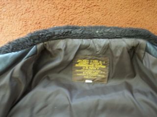 US Navy Excelled G - 1 Intermediate Leather Flyers Jacket XXL 12