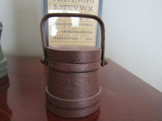 Small Firkin 2 5/8 " Tall To Top Of Lid For Very Top Of Your Firkin Stack -